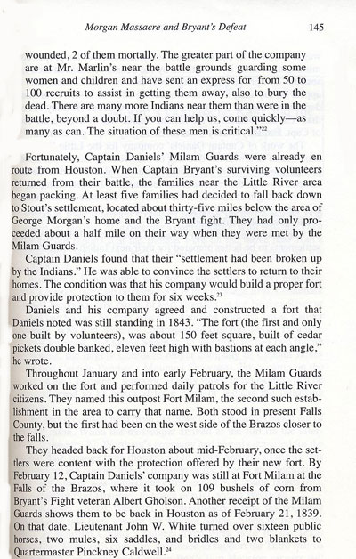 Story of Captain Bryant's Defeat