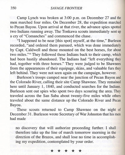 Cherokee Battle, Christmas 1839