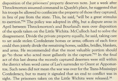 Pickett, Diamond, Earhart, Shoemaker and Shannon Pursue Deserters