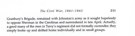 Texas Soldiers in the Civil War Eastern Battlefields Story