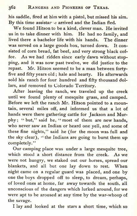 Start to Fort Griffin