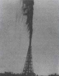 Picture of Spindletop Gusher