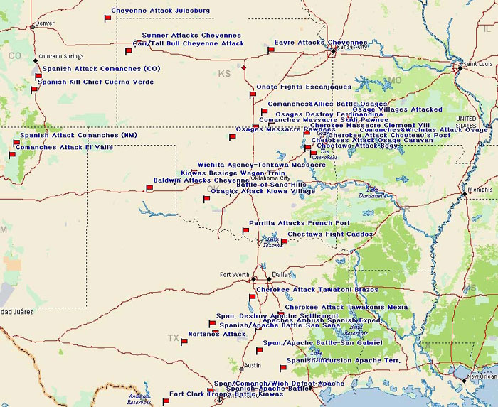 Spanish Plains Battle Map