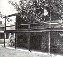 Photo of Stone Fort taken by Charles M. Robinson, III from the book, Frontier Forts of Texas