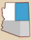 Map of Northeast Arizona