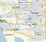 Map of Arizona and S. California Apacheria Forts