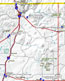 Northcentral Part of Northeastern New Mexico Map