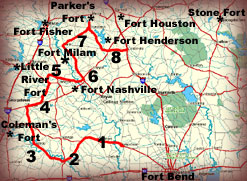 Blood Trails Map