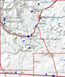 Southwest Part of Northeastern New Mexico Map