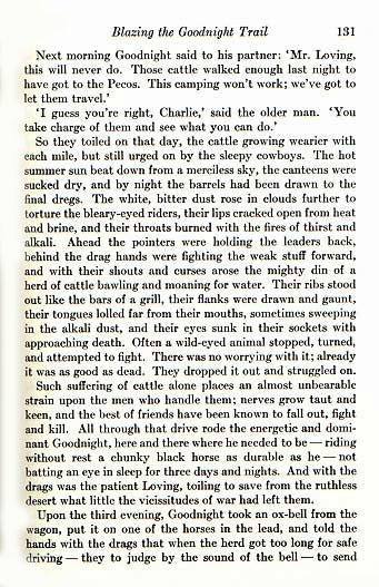 Charles Goodnight, Cowman and Plainsman