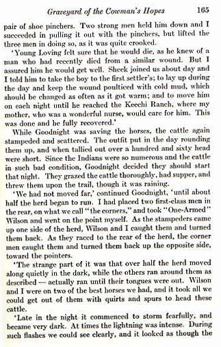 The Pecos-Graveyard of the Cowman's Hopes