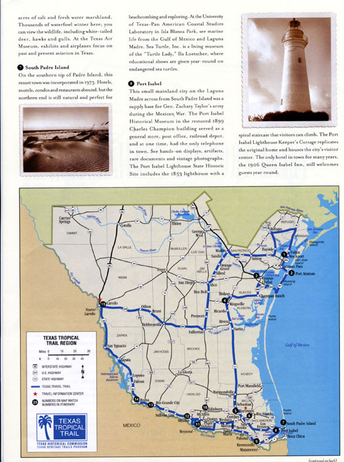 Texas Tropical Trail Region Brochure