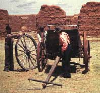 Picture of Wagon at Fort Union