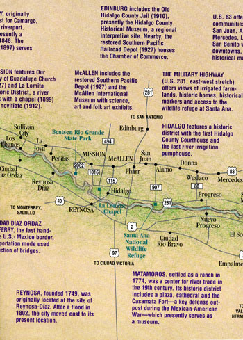 Historical Map of the Rio Grande Valley