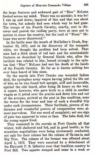 Capture of Mo-way's Comanche Village