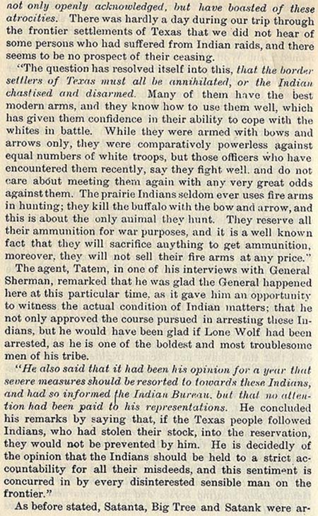Sherman at Fort Sill story by WIlbarger