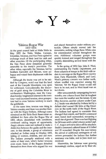 Story of the Yakima War
